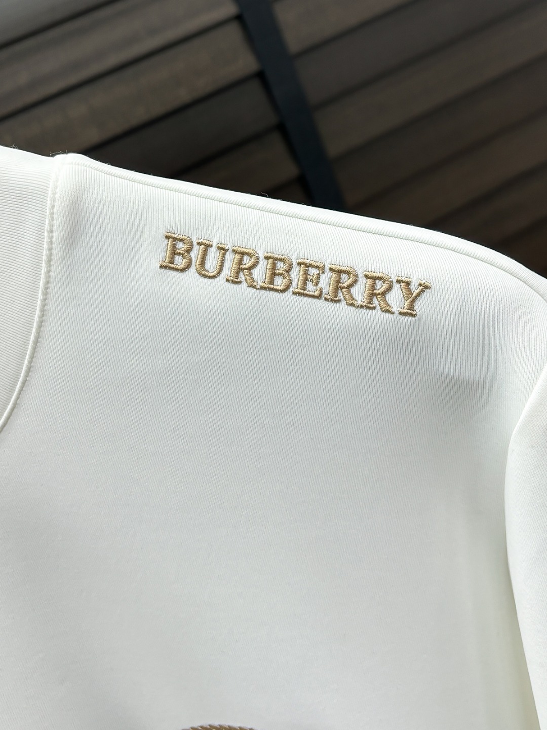 Burberry Hoodie Cotton Black Fleece Lined S-m-l-xl