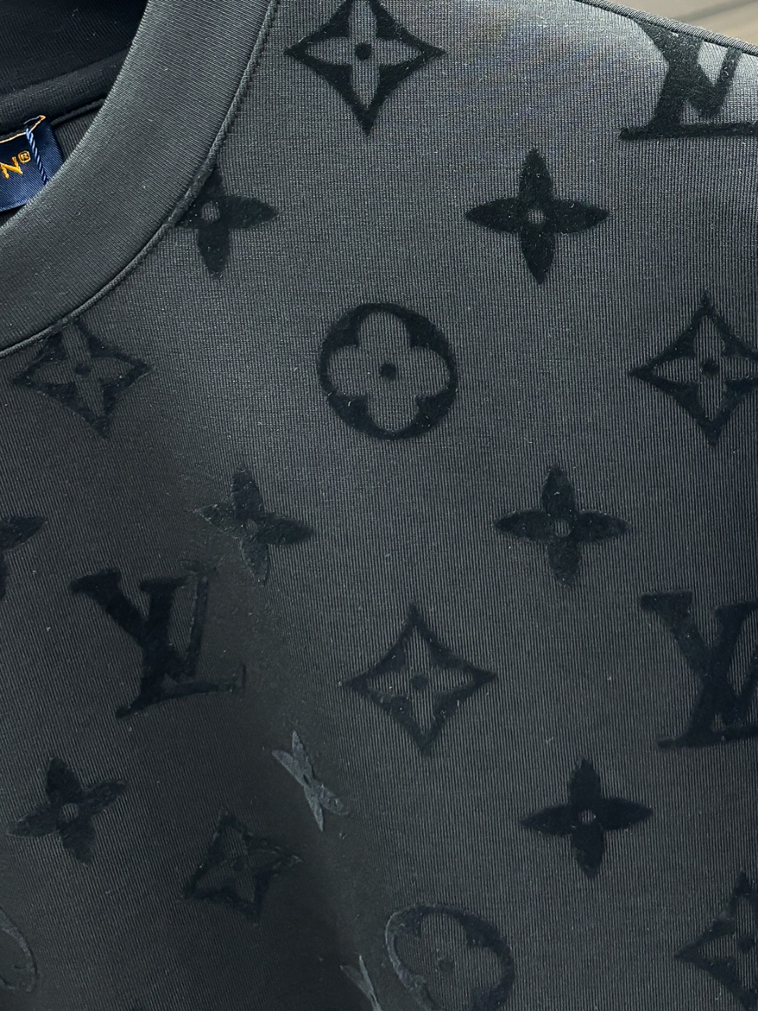 Louis Vuitton Hoodie Cotton Black Fleece Lined S-m-l-xl