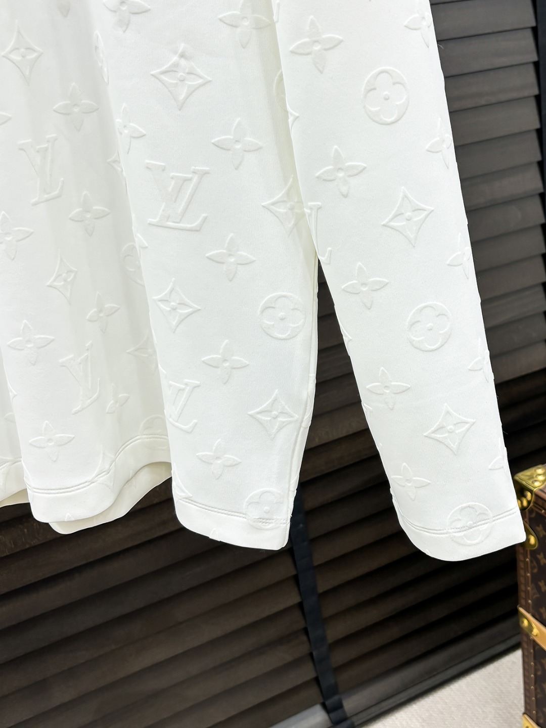 Louis Vuitton Hoodie Cotton Black Fleece Lined S-m-l-xl