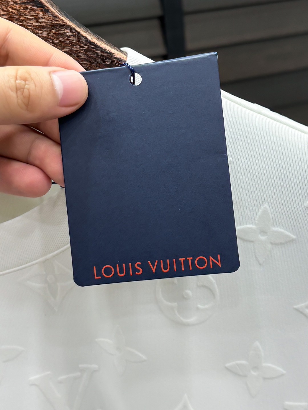 Louis Vuitton Hoodie Cotton Black Fleece Lined S-m-l-xl