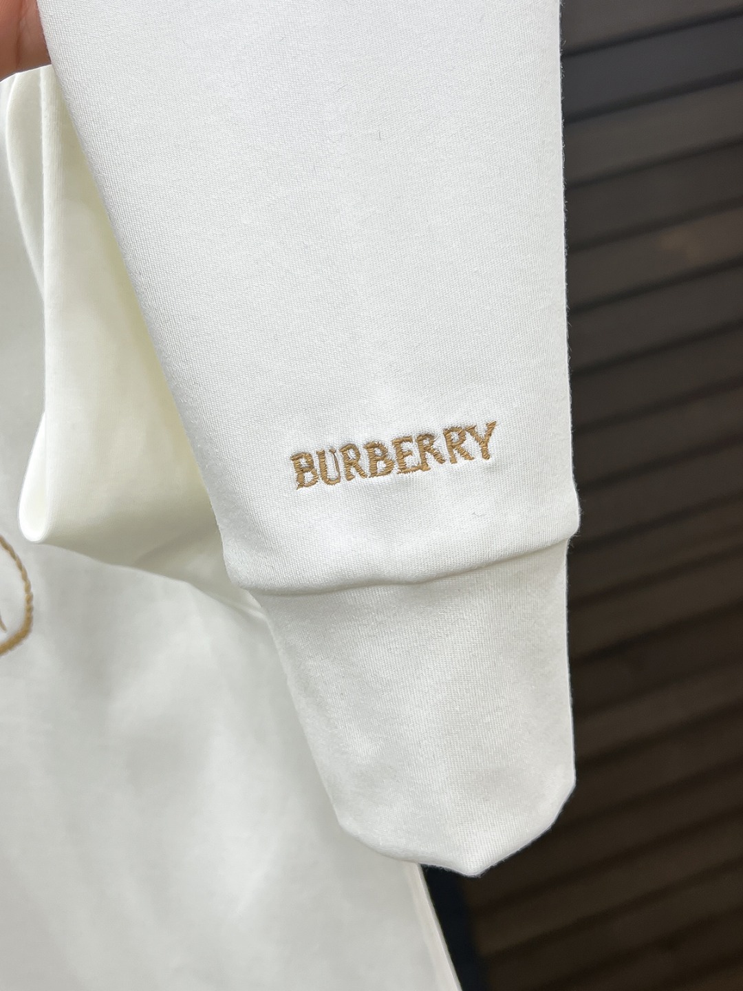 Burberry Hoodie Cotton Black Fleece Lined S-m-l-xl