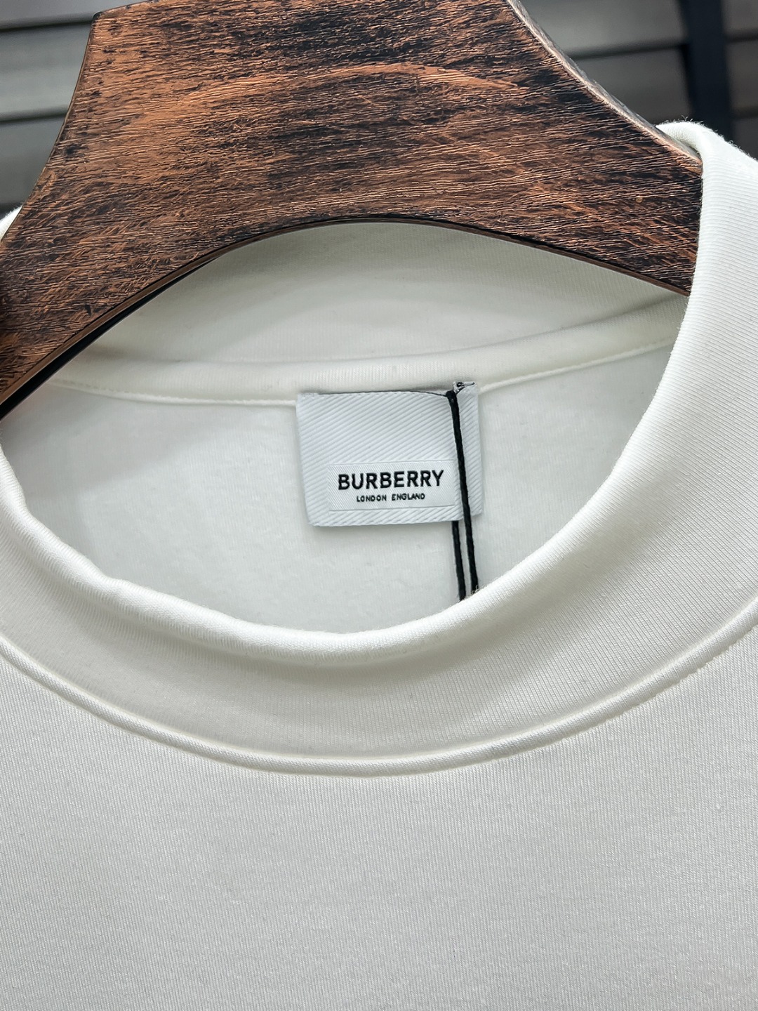 Burberry Hoodie Cotton Black Fleece Lined S-m-l-xl