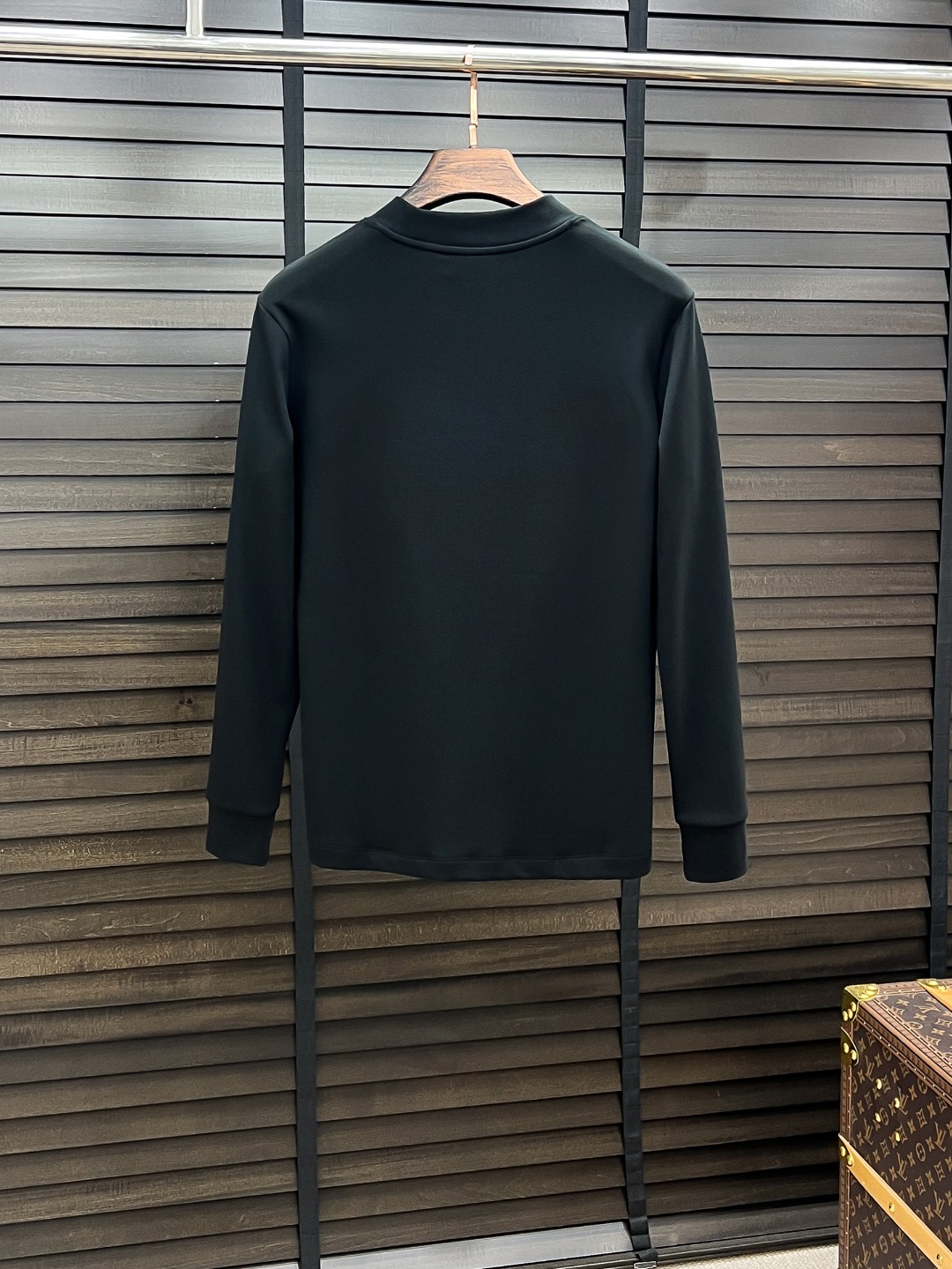 Loro Piana Hoodie Cotton Black Fleece Lined S-m-l-xl