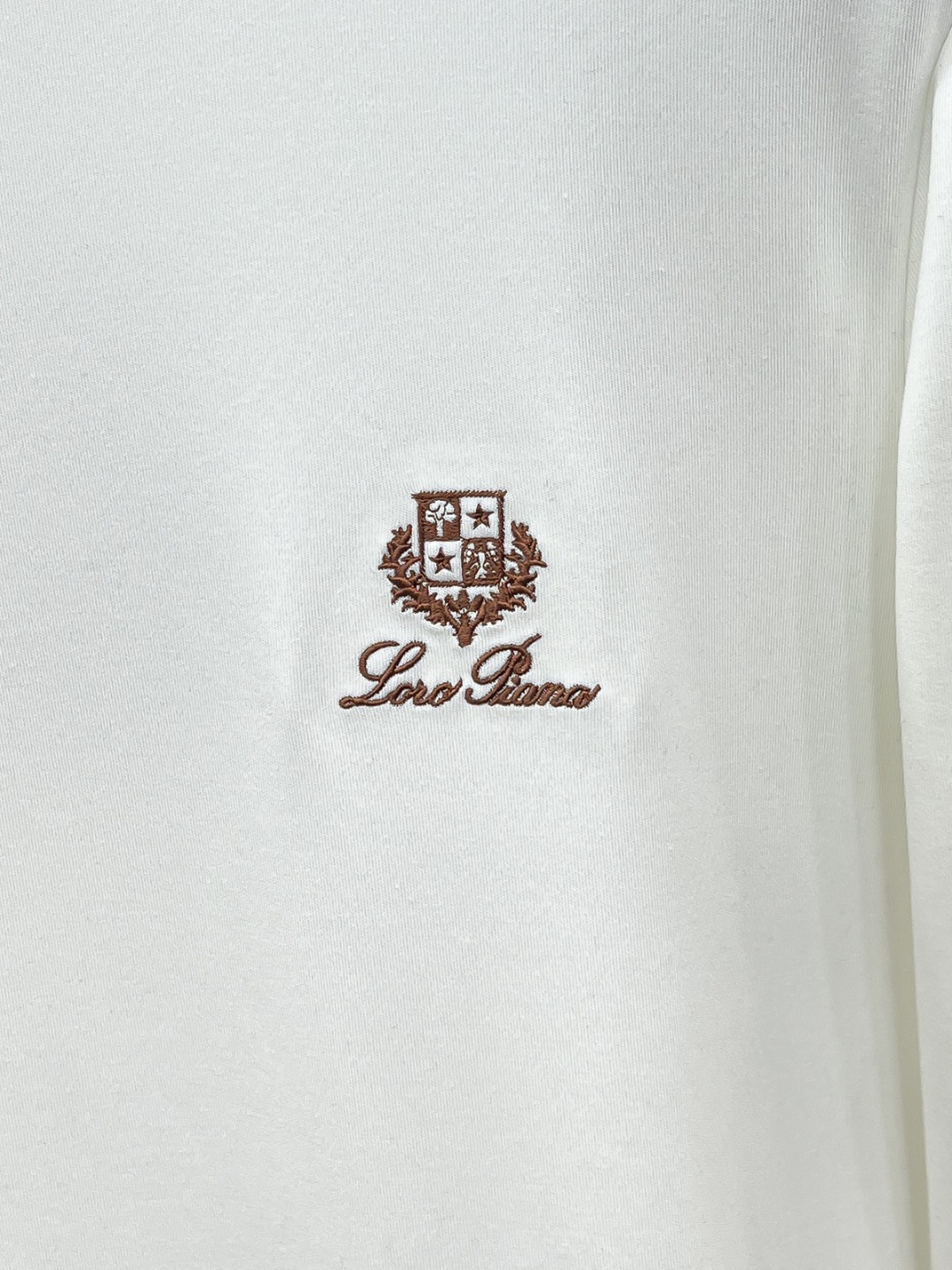 Loro Piana Hoodie Cotton Black Fleece Lined S-m-l-xl