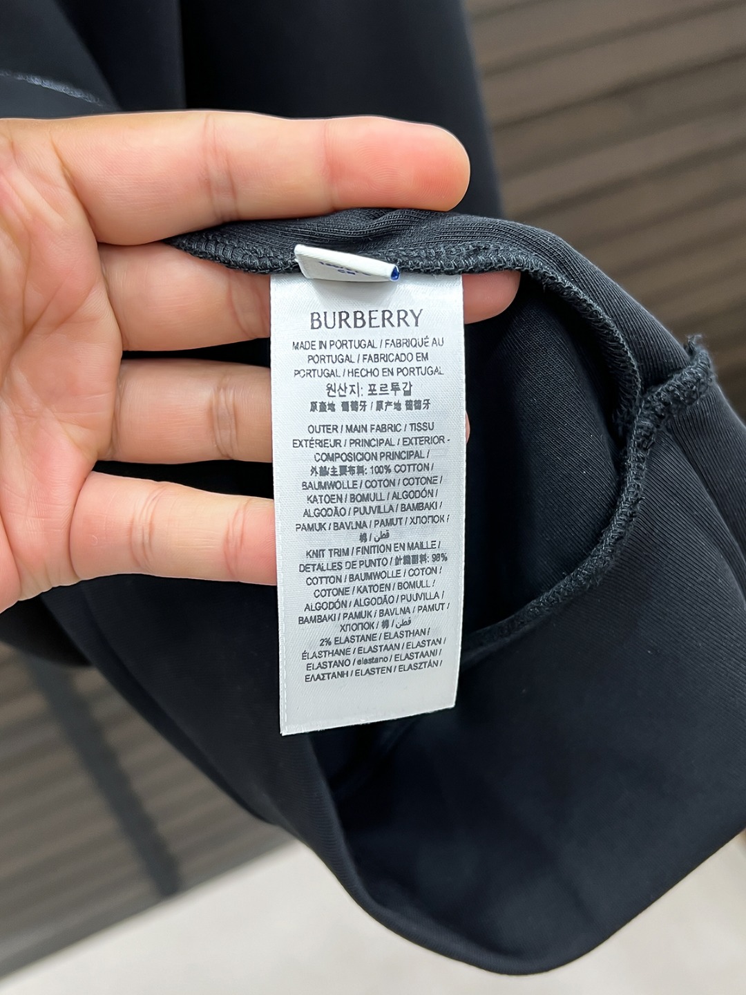 Burberry Couple Hoodie Cotton Black S-m-l-xl