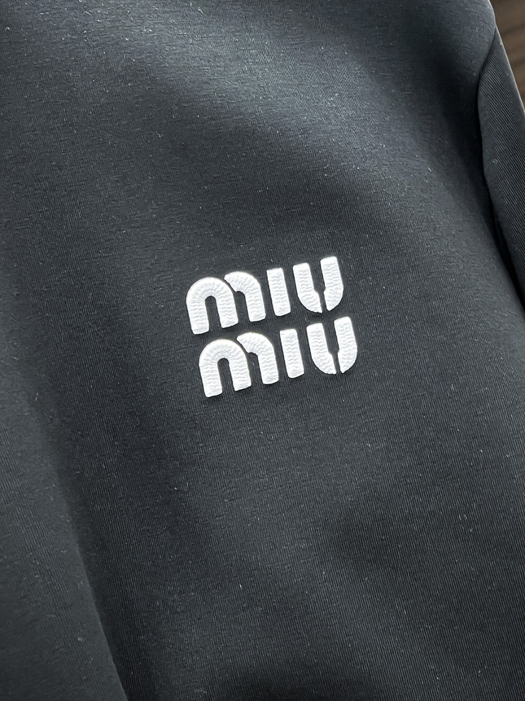 Miu Miu Couple Hoodie Cotton Black S-m-l-xl