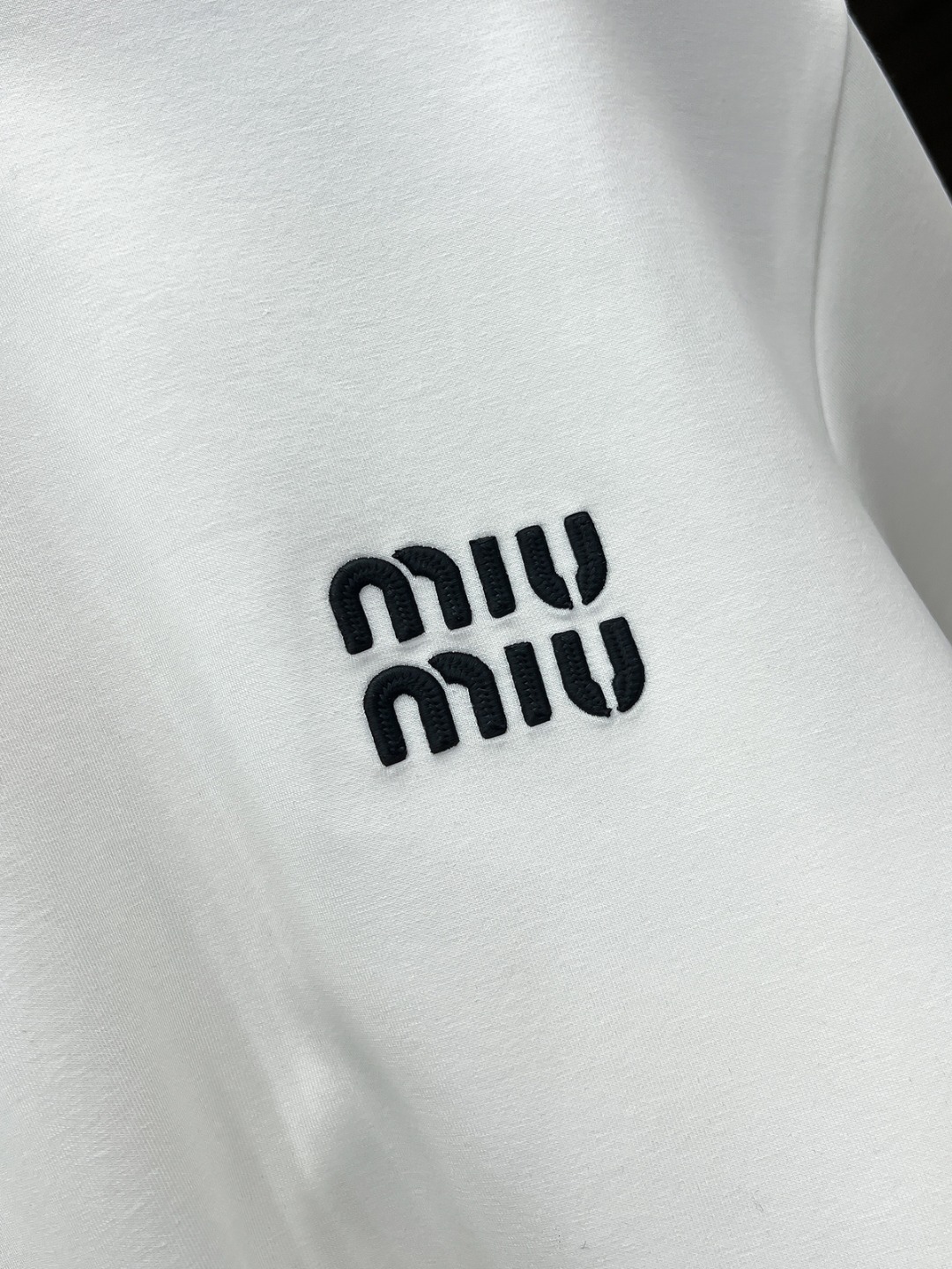 Miu Miu Couple Hoodie Cotton Black S-m-l-xl