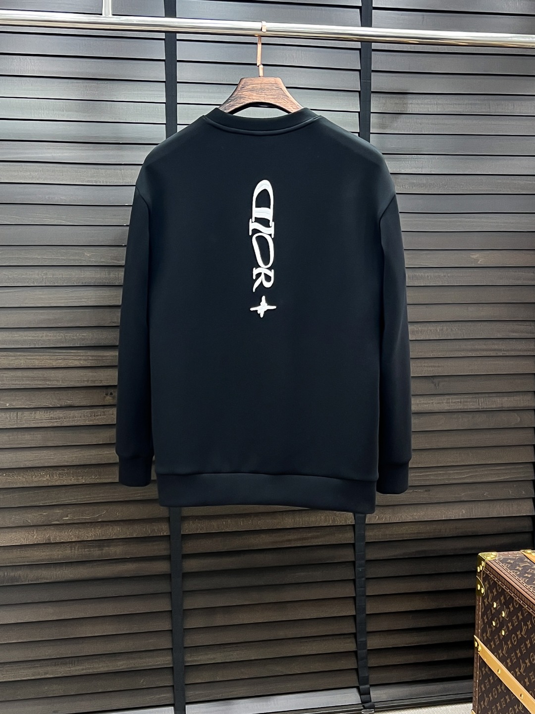 Dior Couple Hoodie Cotton Black S-m-l-xl