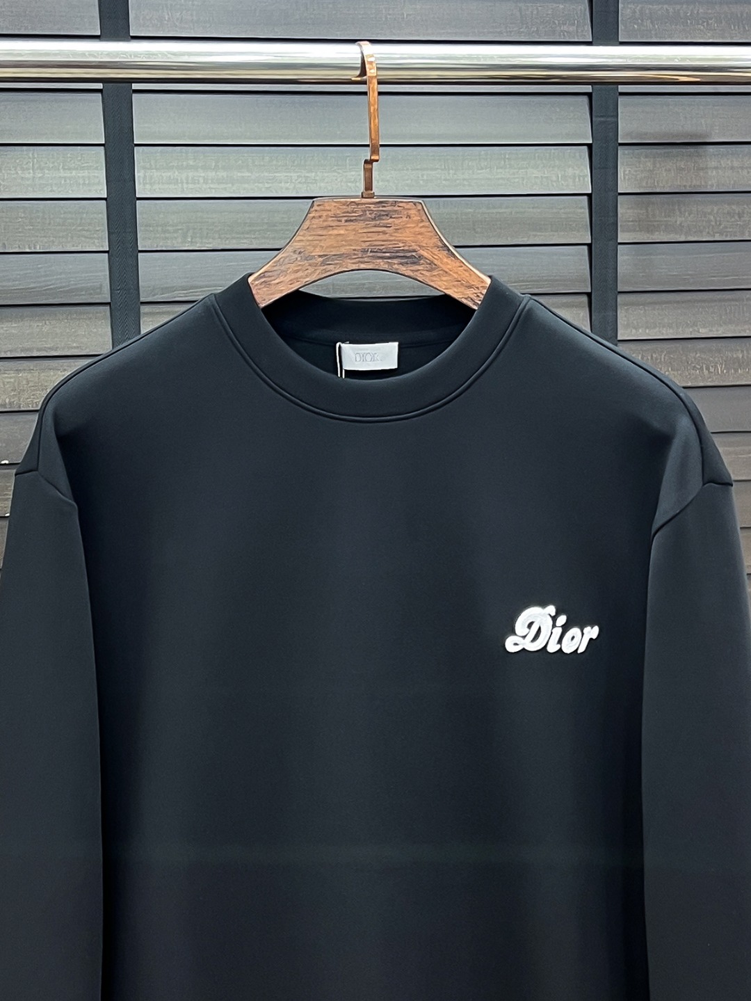 Dior Couple Hoodie Cotton Black S-m-l-xl