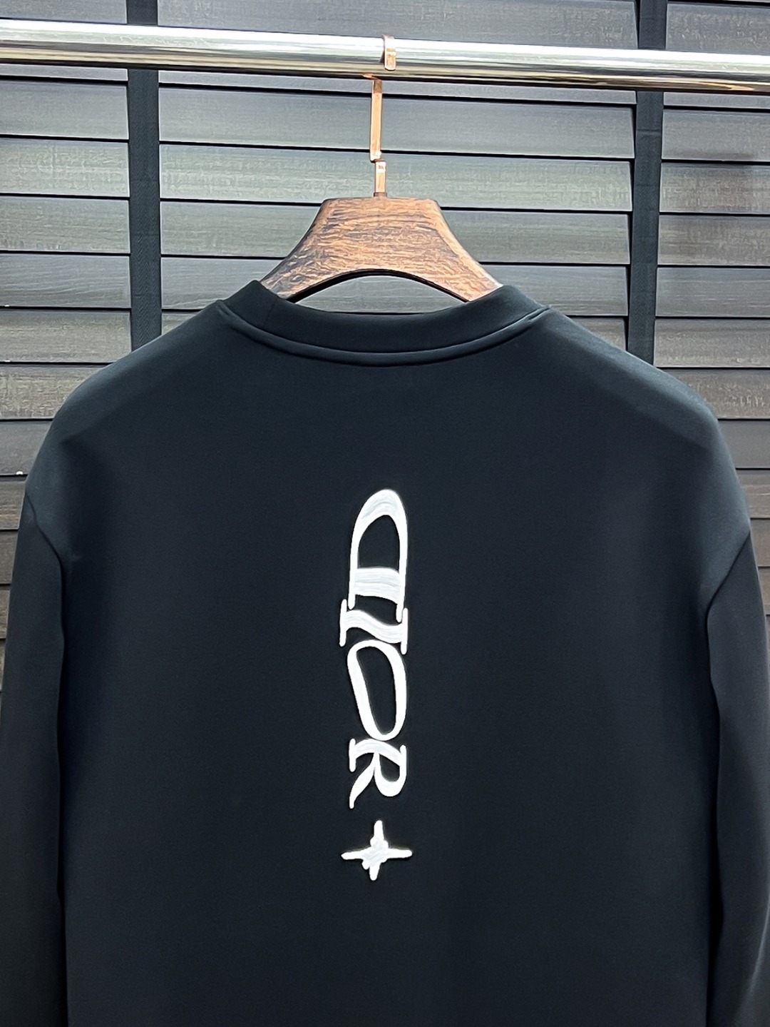 Dior Couple Hoodie Cotton Black S-m-l-xl