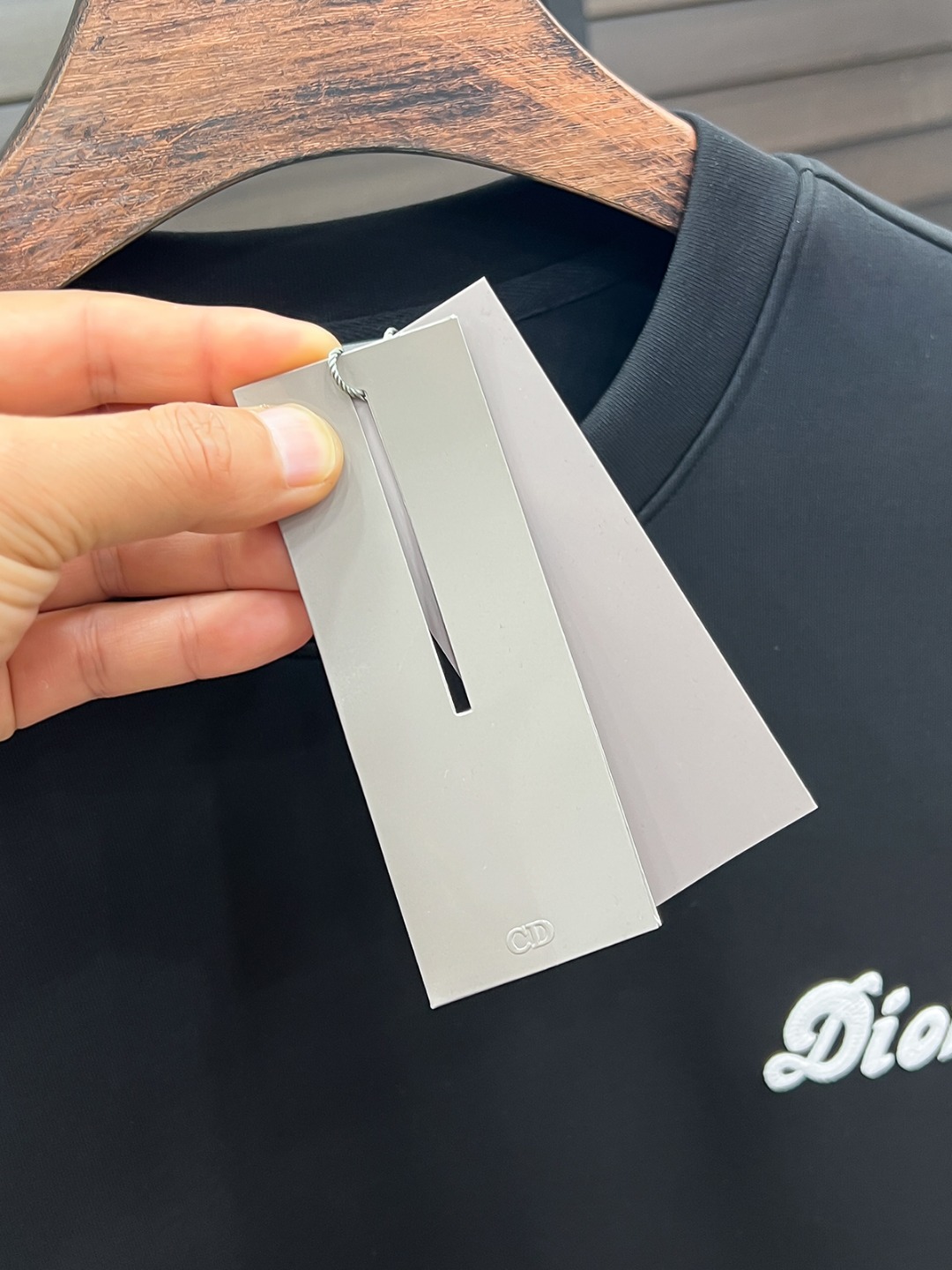 Dior Couple Hoodie Cotton Black S-m-l-xl