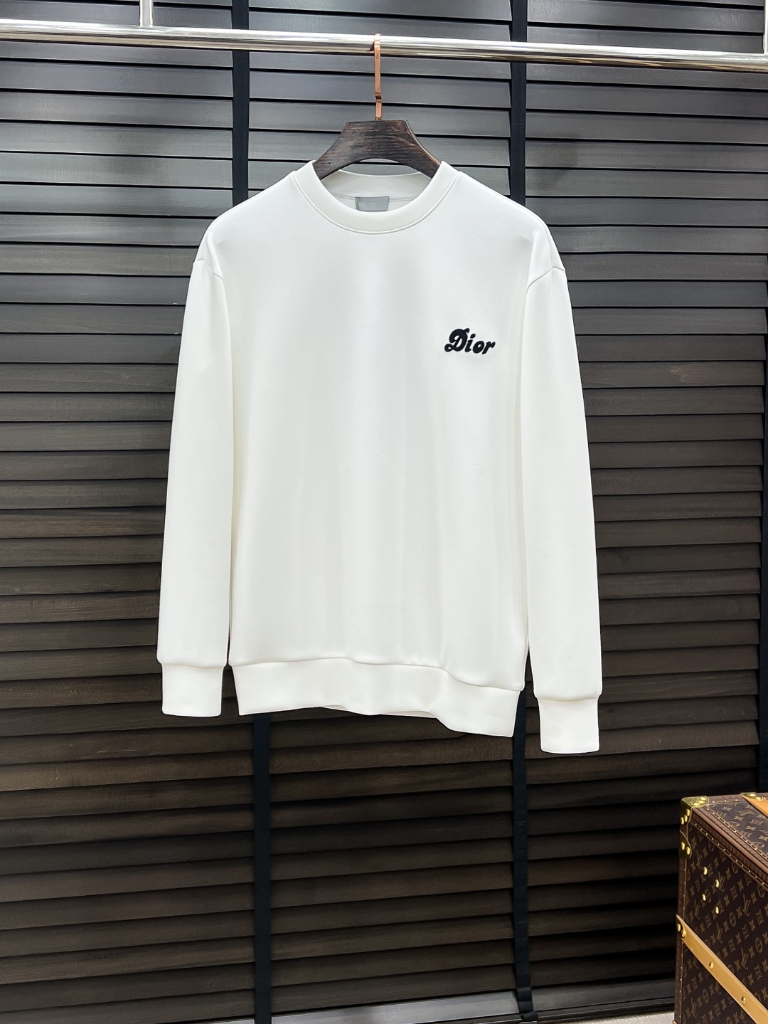 Dior Couple Hoodie Cotton Black S-m-l-xl