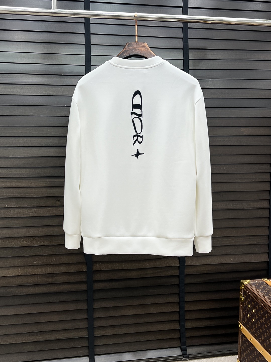 Dior Couple Hoodie Cotton Black S-m-l-xl