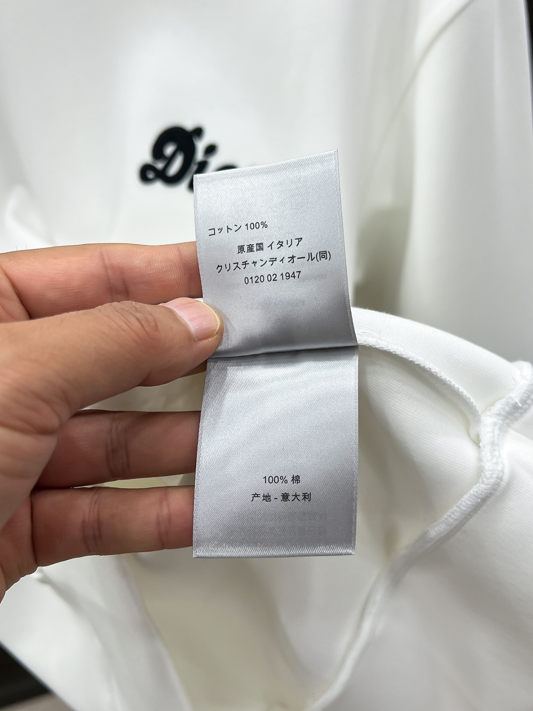 Dior Couple Hoodie Cotton Black S-m-l-xl