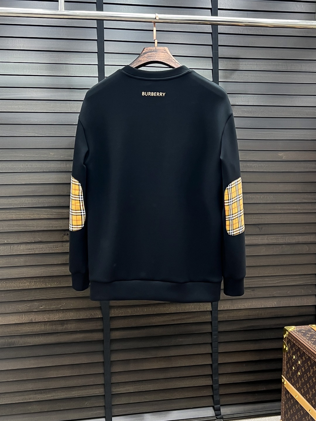 Burberry Couple Hoodie Cotton Black S-m-l-xl