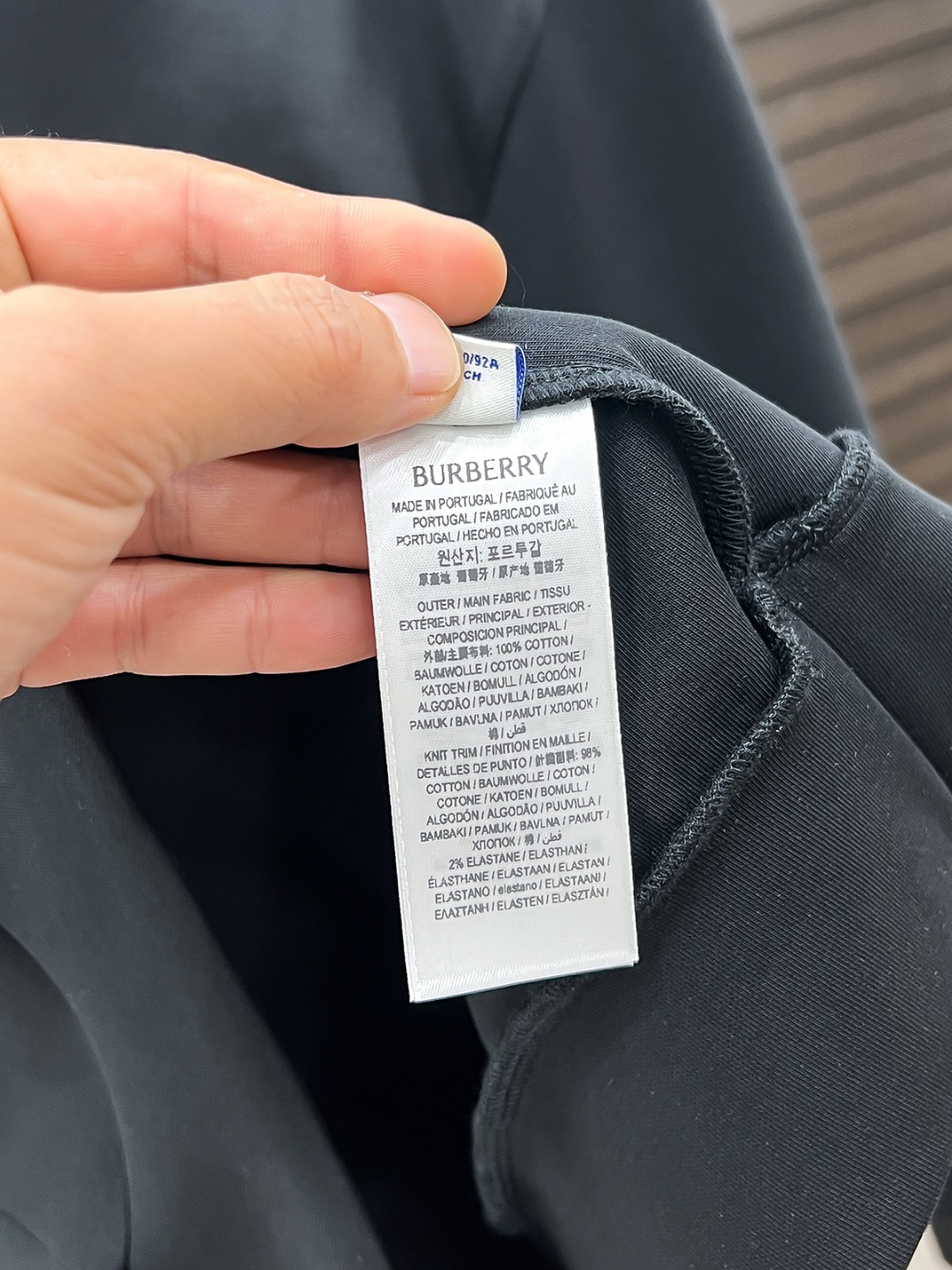 Burberry Couple Hoodie Cotton Black S-m-l-xl