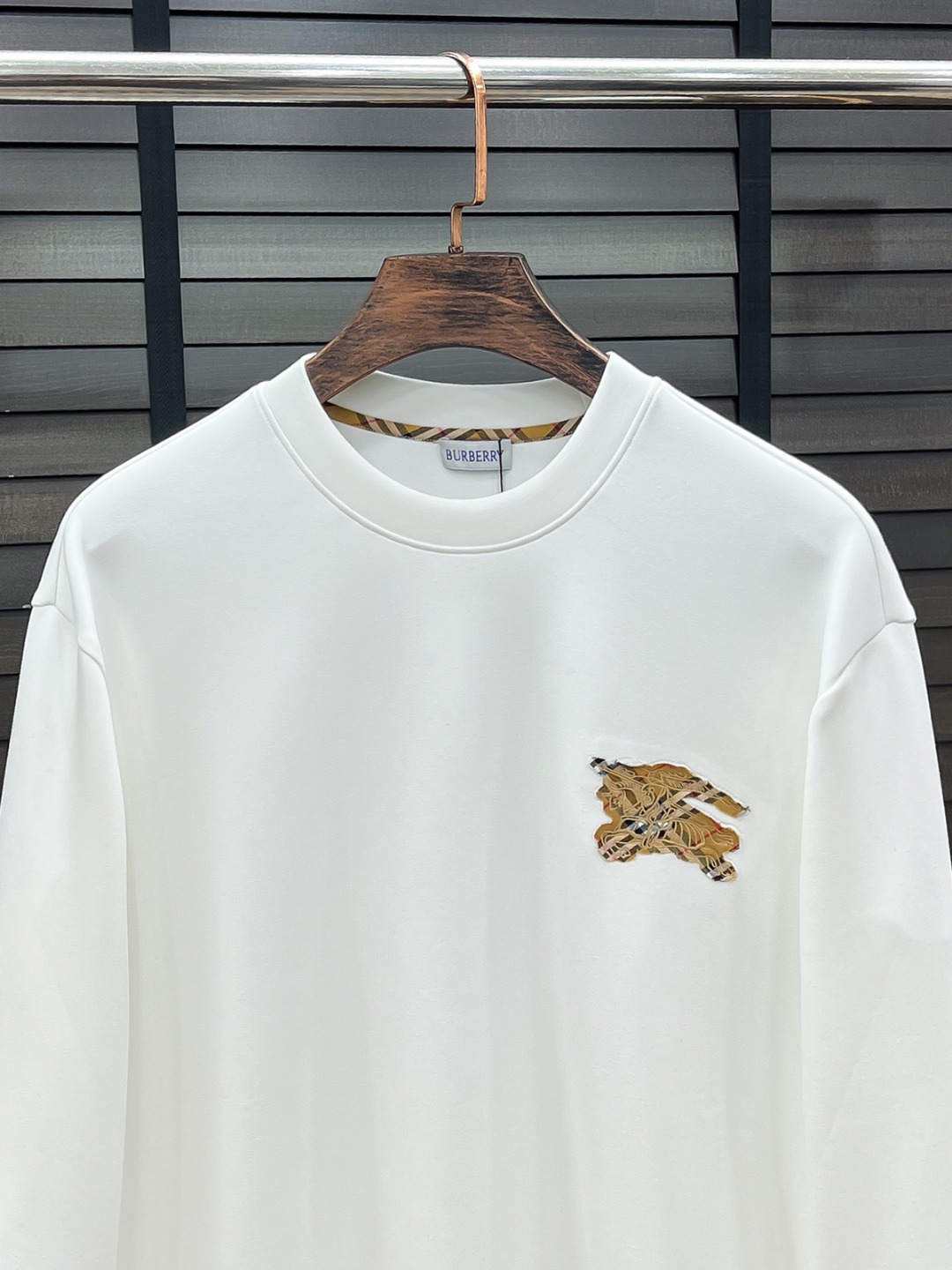 Burberry Couple Hoodie Cotton Black S-m-l-xl