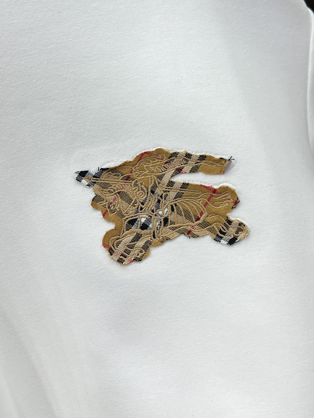 Burberry Couple Hoodie Cotton Black S-m-l-xl