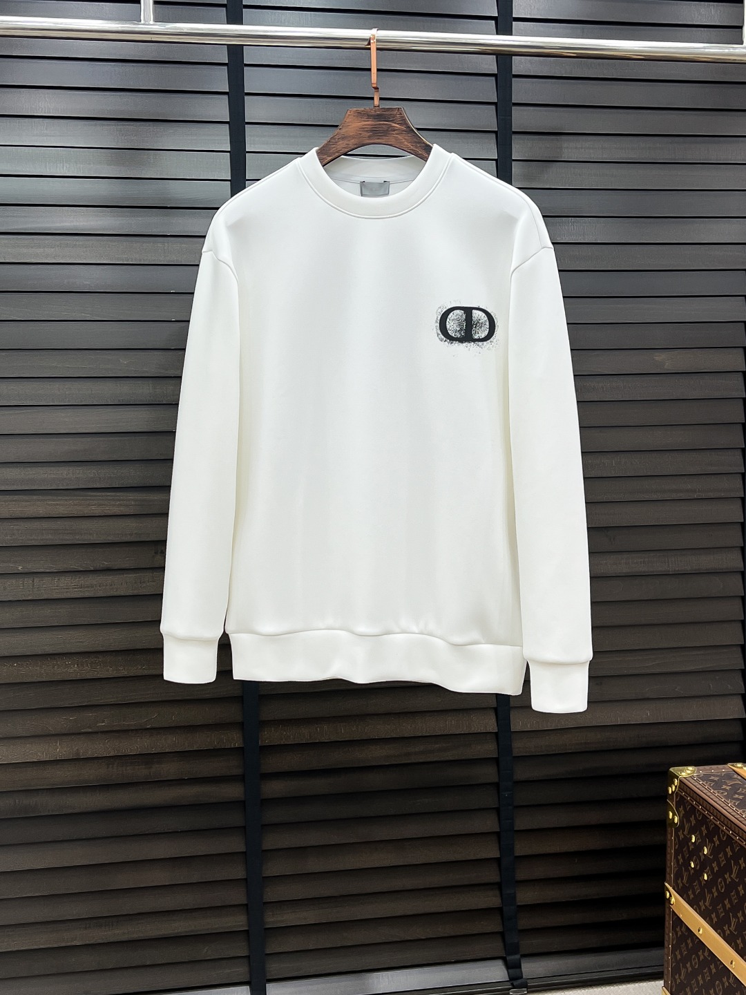 Dior Couple Hoodie Cotton Black S-m-l-xl