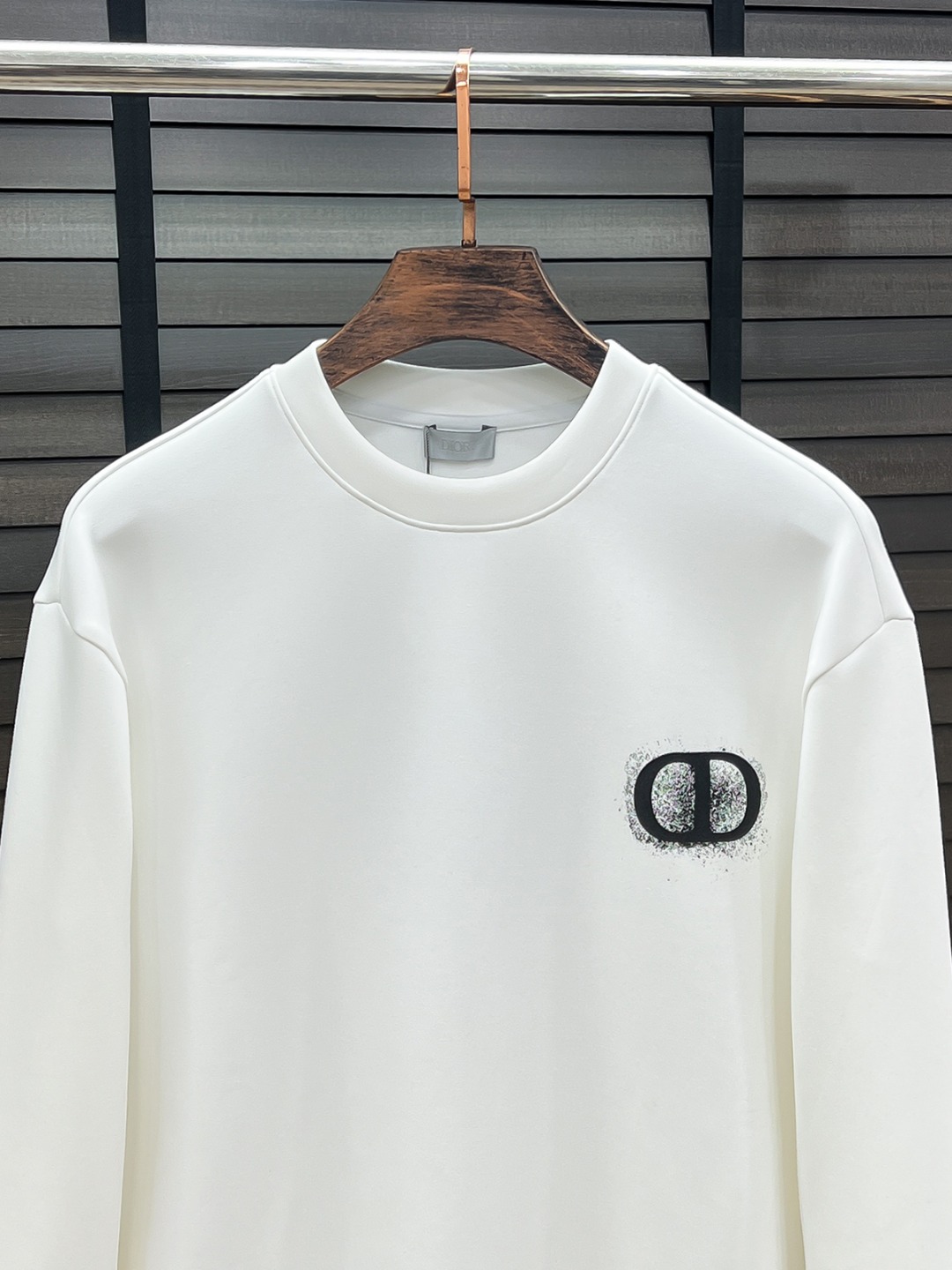 Dior Couple Hoodie Cotton Black S-m-l-xl