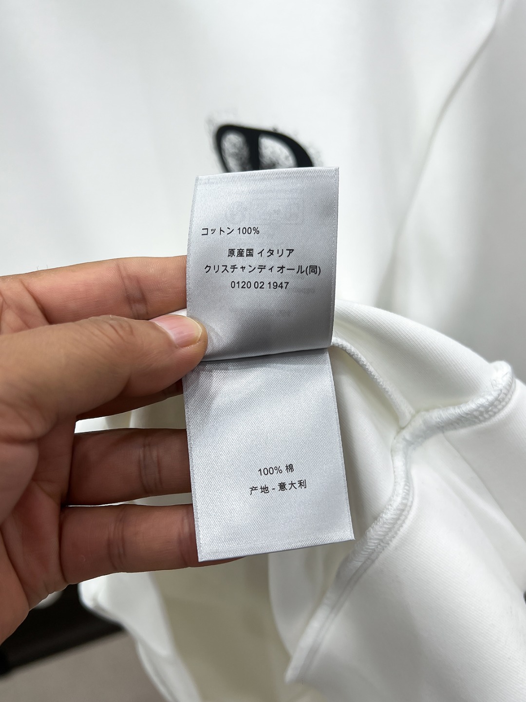 Dior Couple Hoodie Cotton Black S-m-l-xl