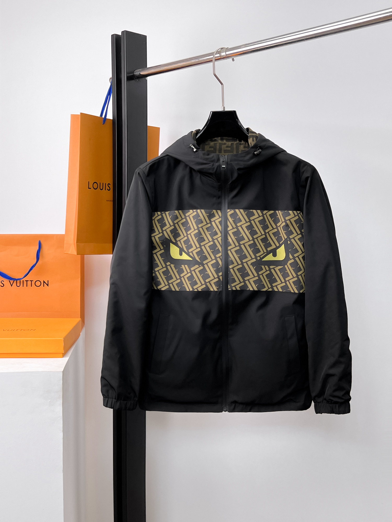 Fendi Jacket Hooded M-l-xl