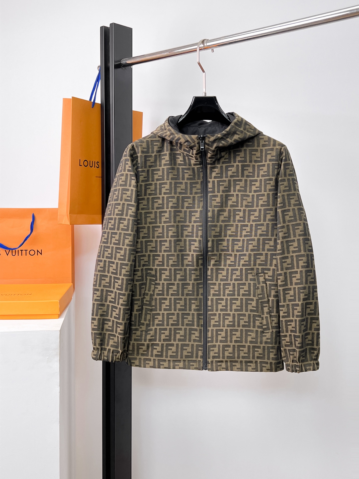 Fendi Jacket Hooded M-l-xl