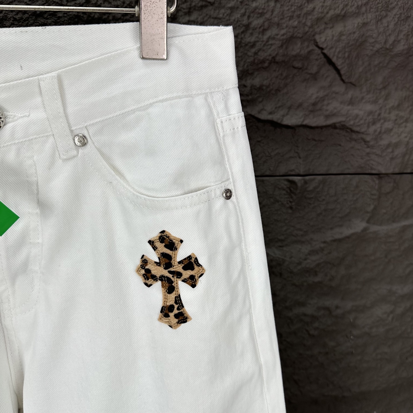 Chrome Hearts Couple Jeans White Couple Style