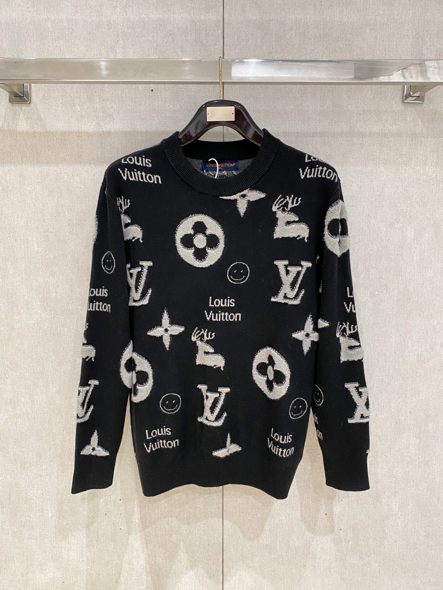 Louis Vuitton Basic Clothing Wool Loose Fit M-l-xl