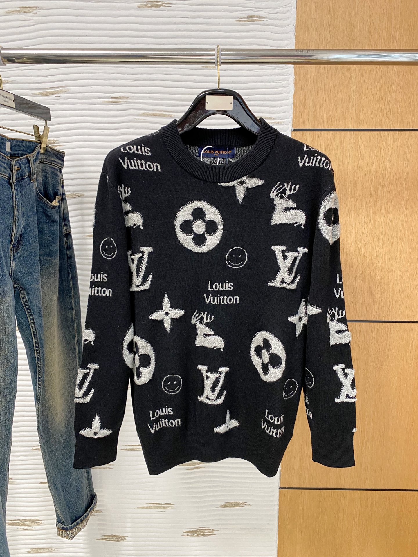 Louis Vuitton Basic Clothing Wool Loose Fit M-l-xl