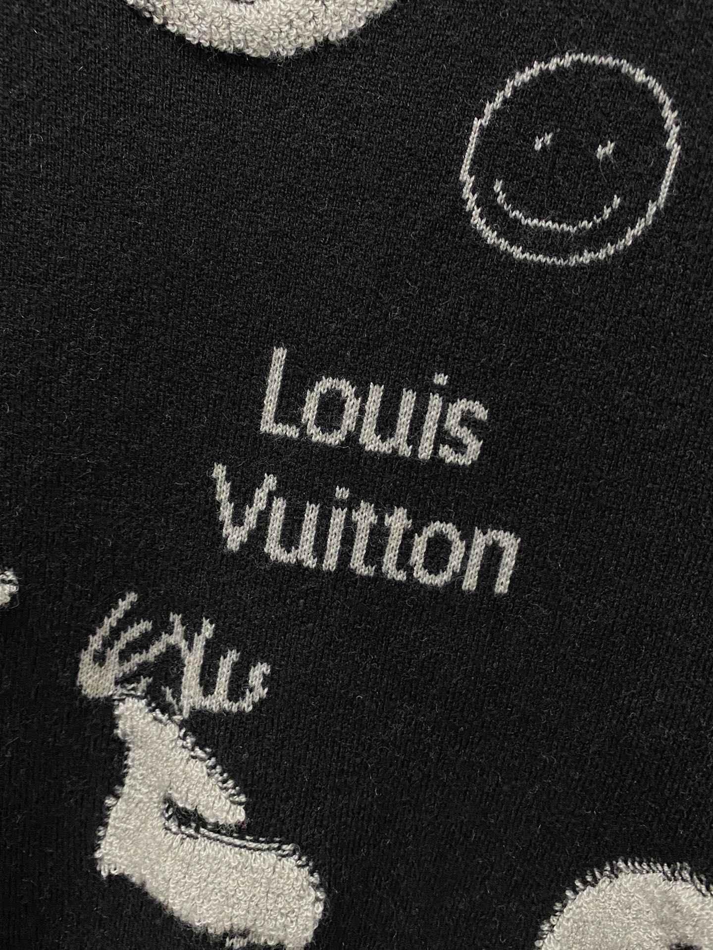 Louis Vuitton Basic Clothing Wool Loose Fit M-l-xl