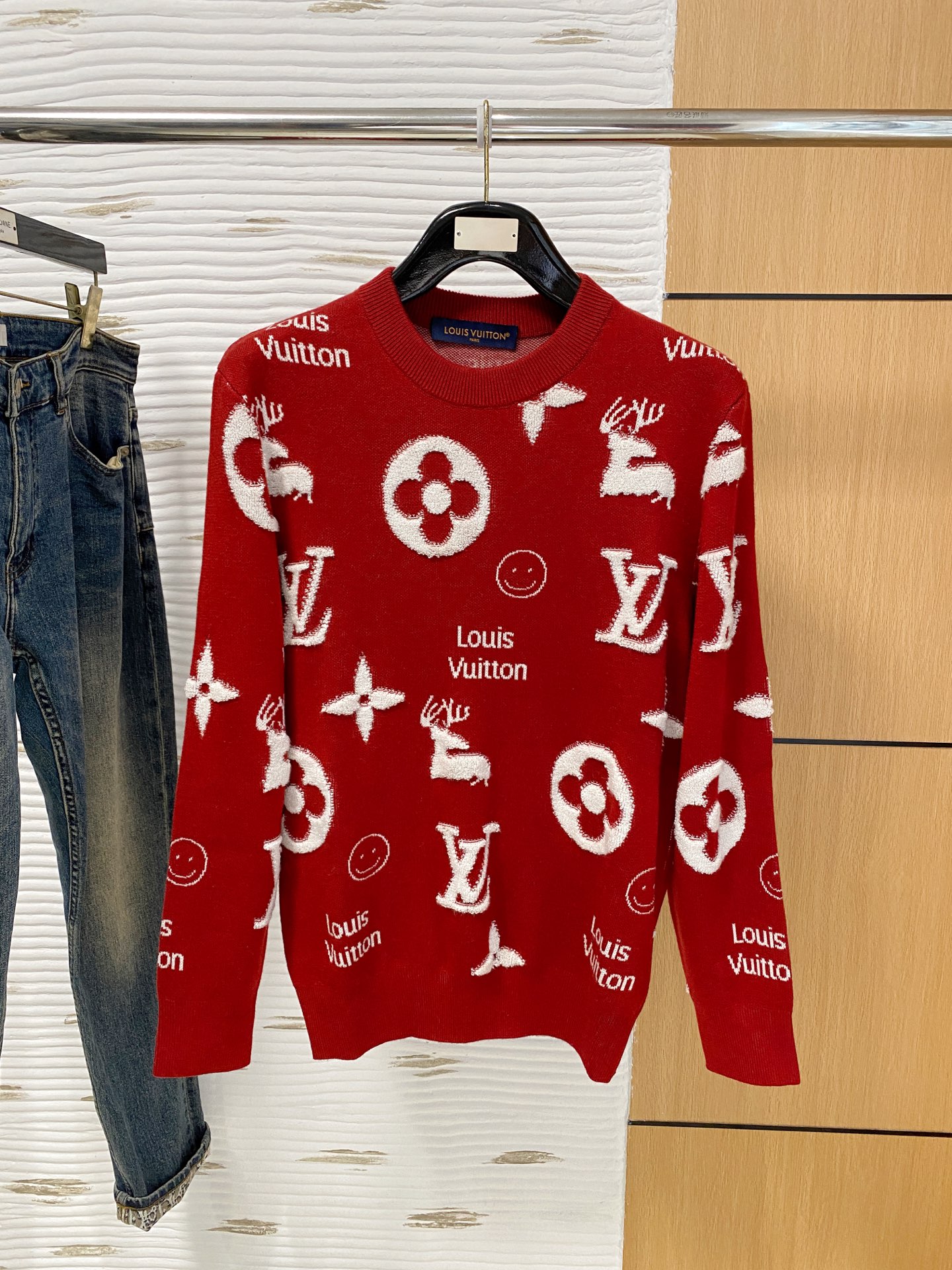 Louis Vuitton Basic Clothing Wool Loose Fit M-l-xl