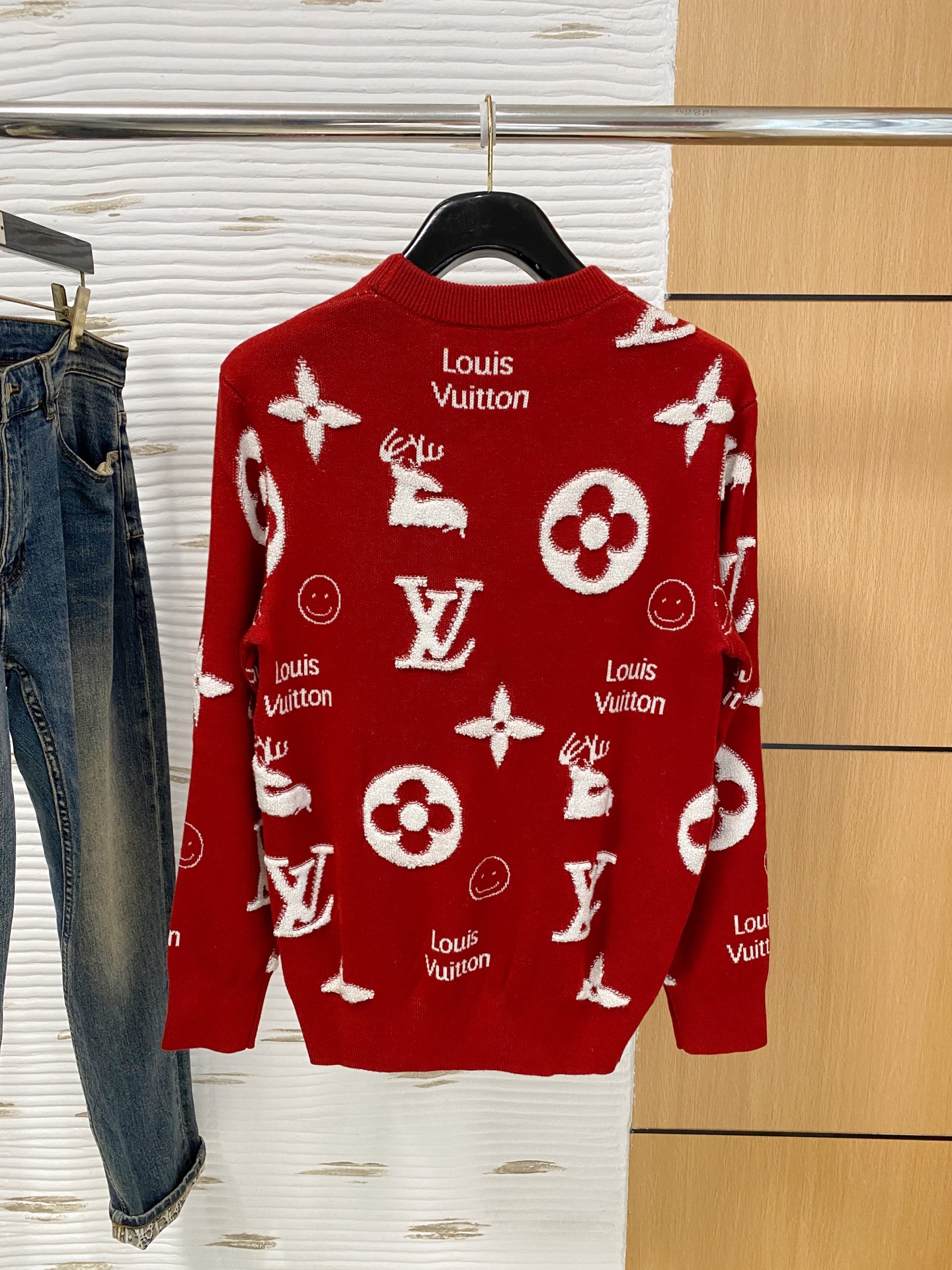 Louis Vuitton Basic Clothing Wool Loose Fit M-l-xl