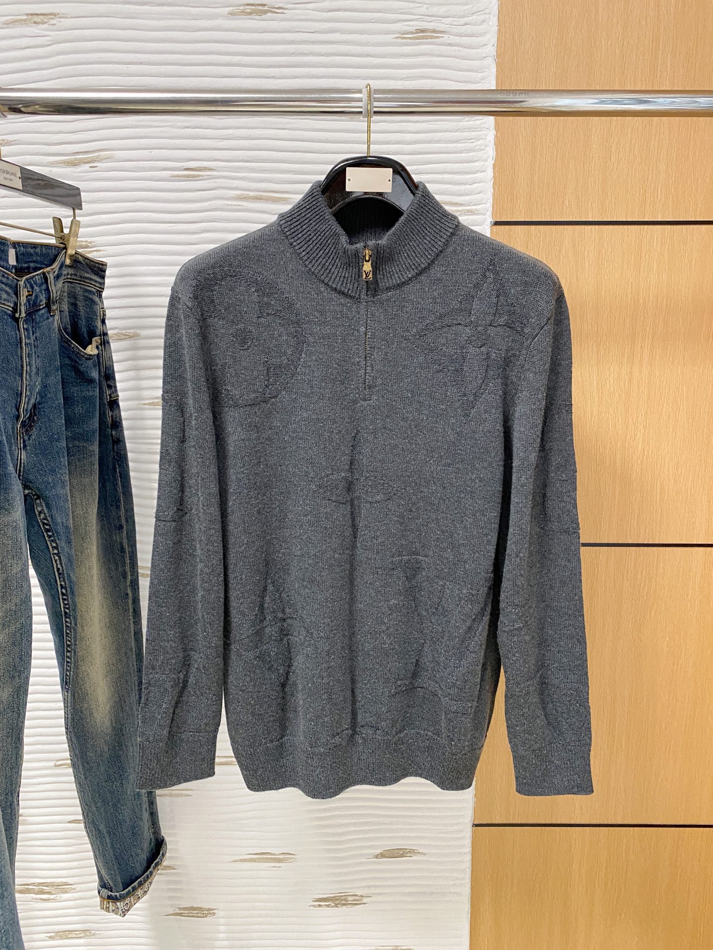 Louis Vuitton Basic Clothing Wool Loose Fit M-l-xl