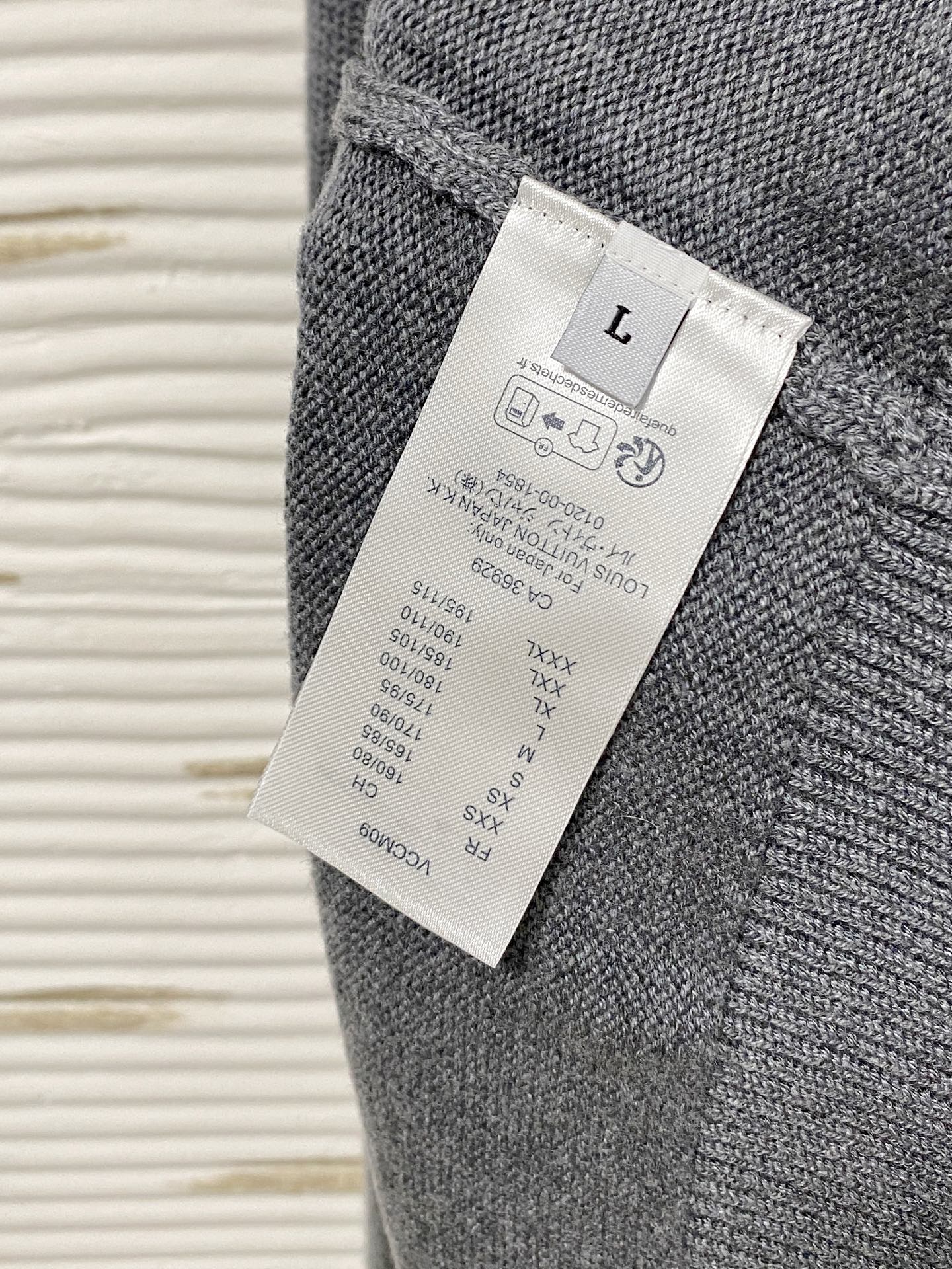 Louis Vuitton Basic Clothing Wool Loose Fit M-l-xl