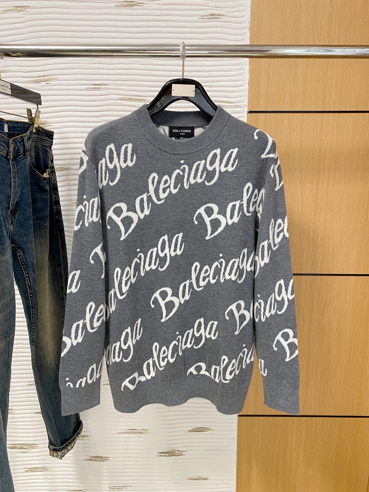 Balenciaga Basic Clothing Wool Loose Fit M-xl