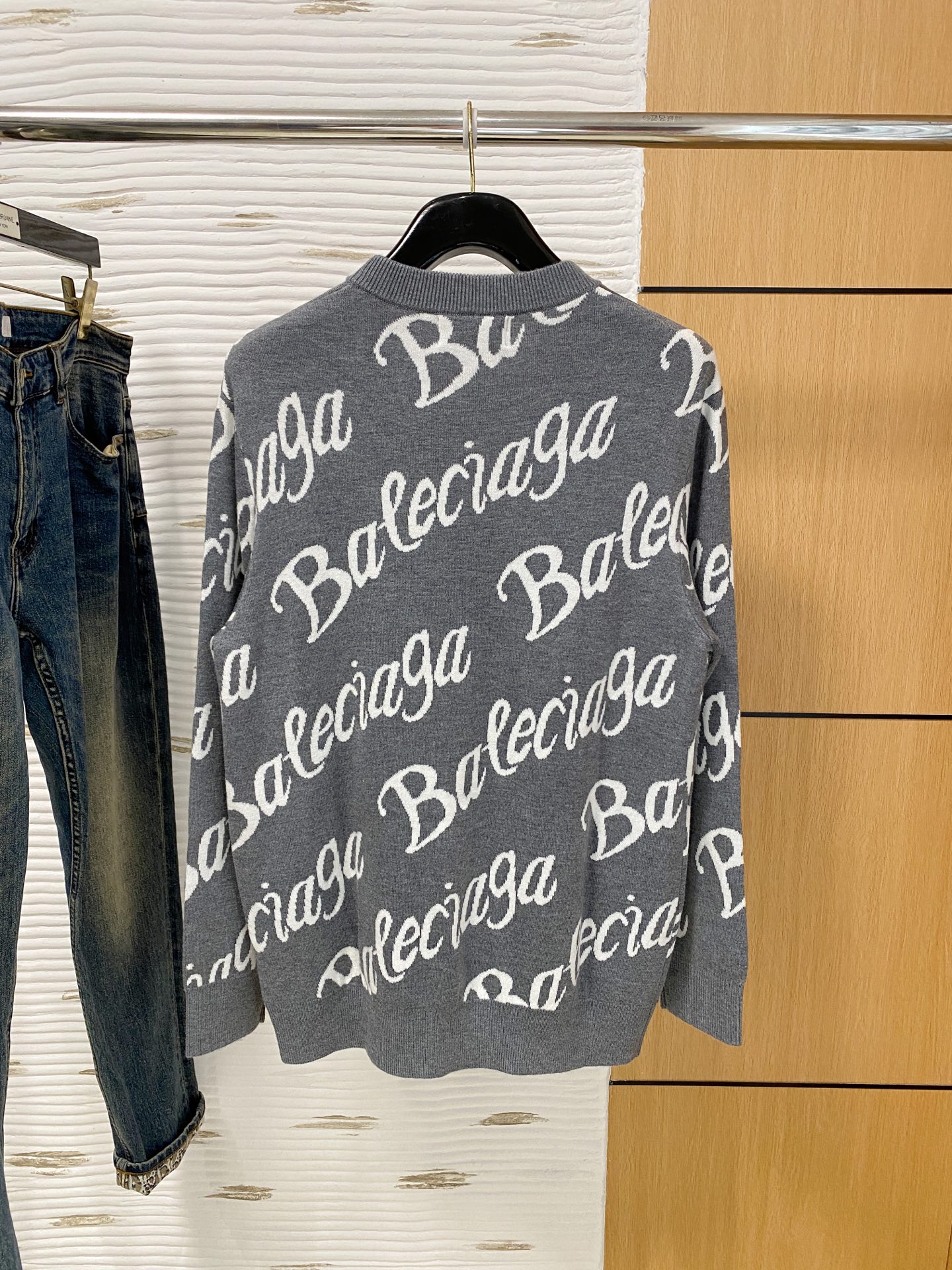 Balenciaga Basic Clothing Wool Loose Fit M-xl