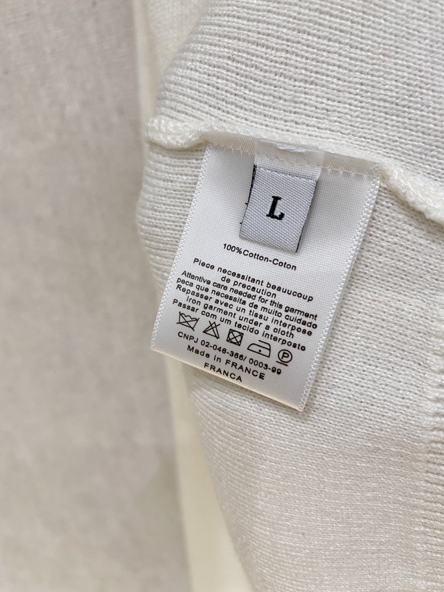 Dior Basic Clothing Wool Loose Fit M-xl