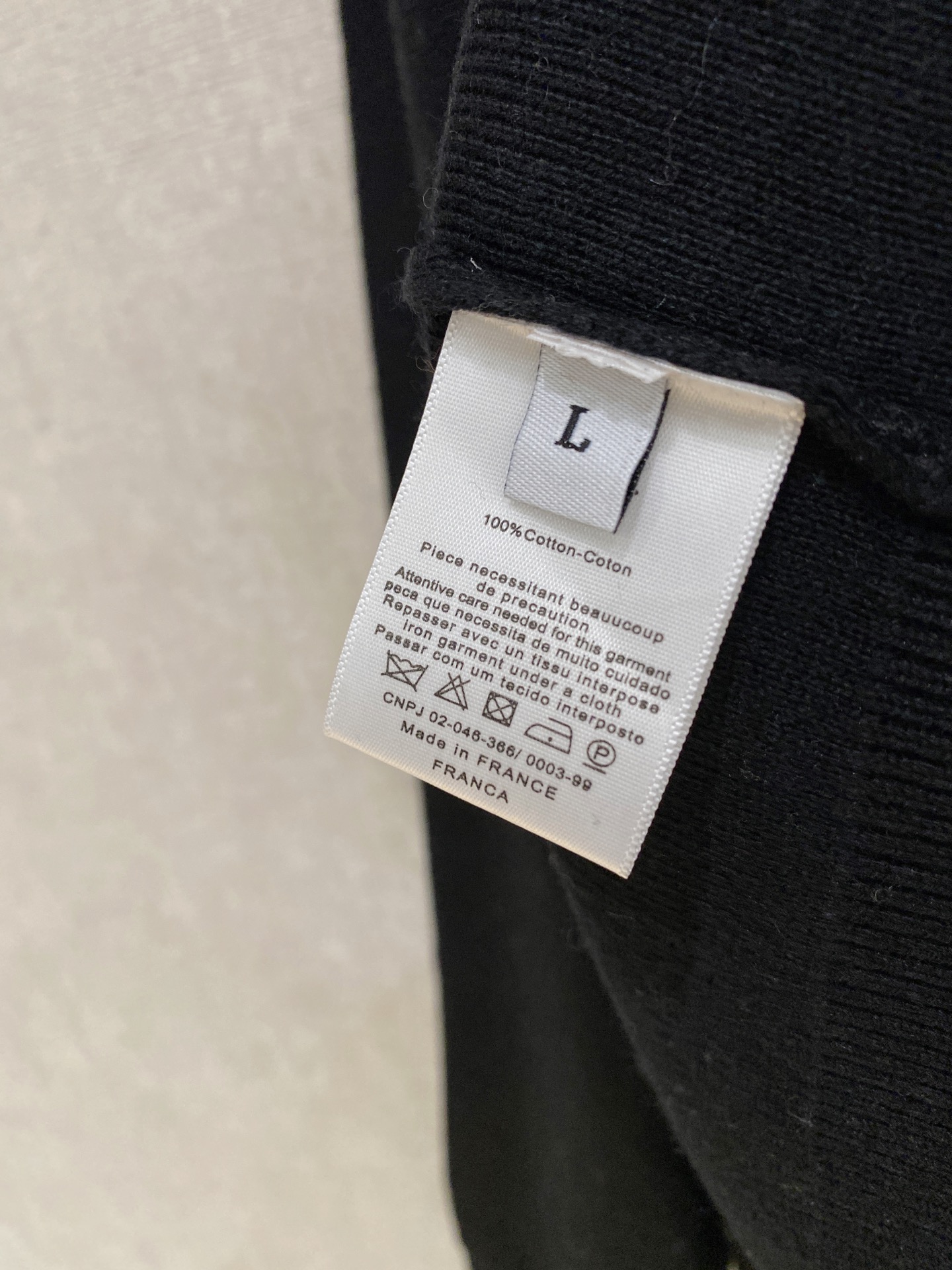 Dior Basic Clothing Wool Loose Fit M-xl