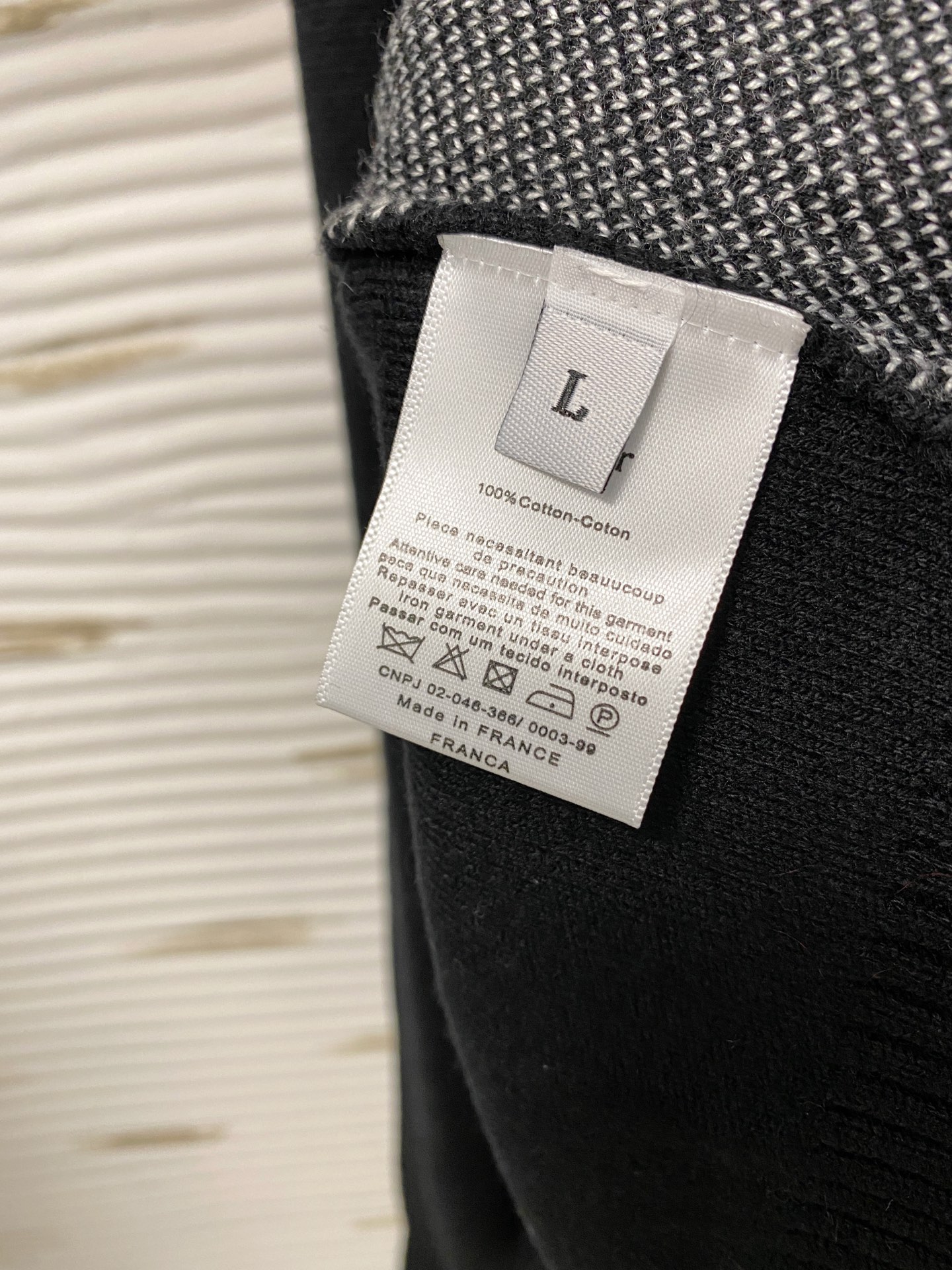 Dior Basic Clothing Wool Loose Fit M-xl