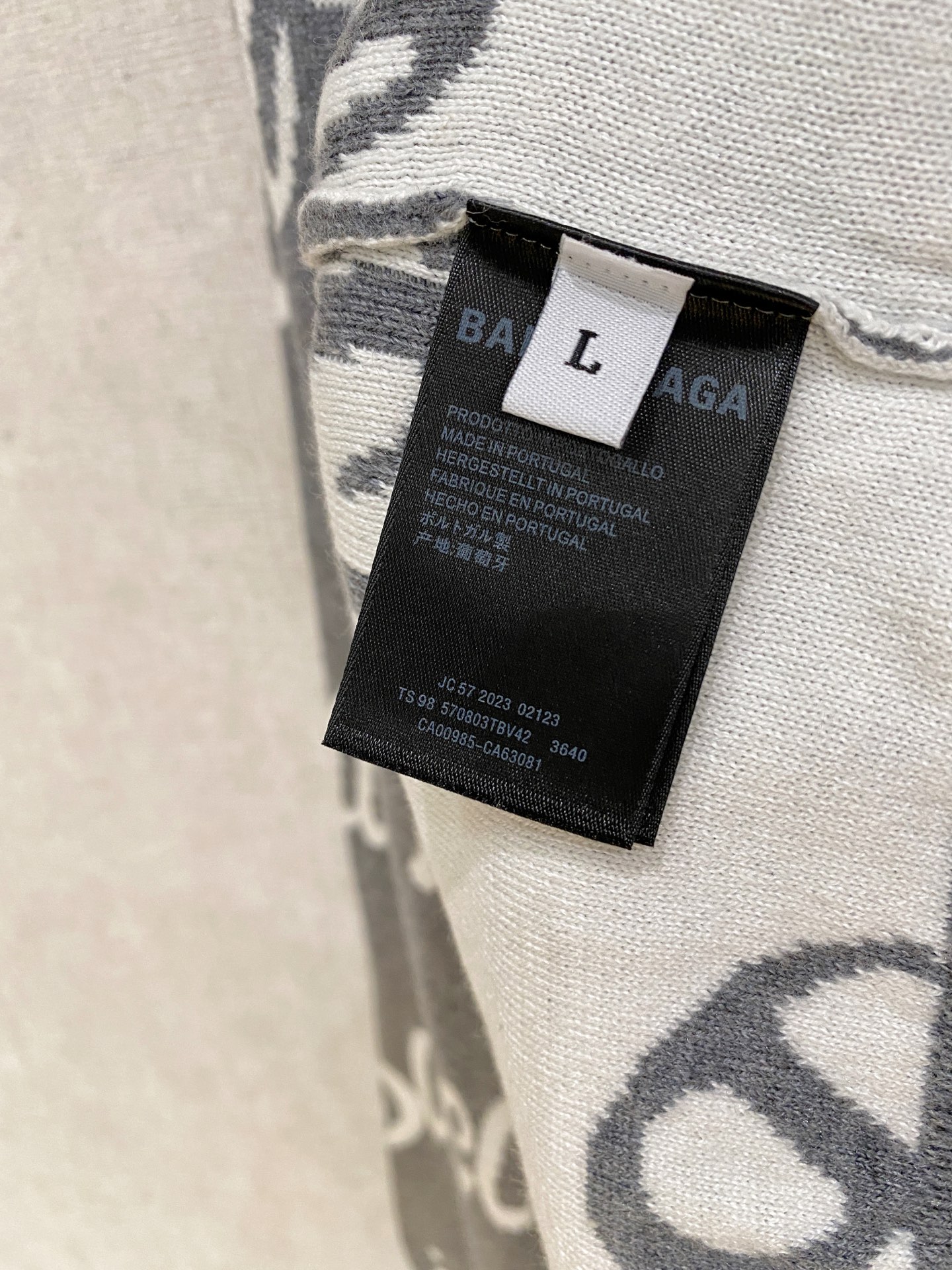 Balenciaga Basic Clothing Wool Loose Fit M-xl