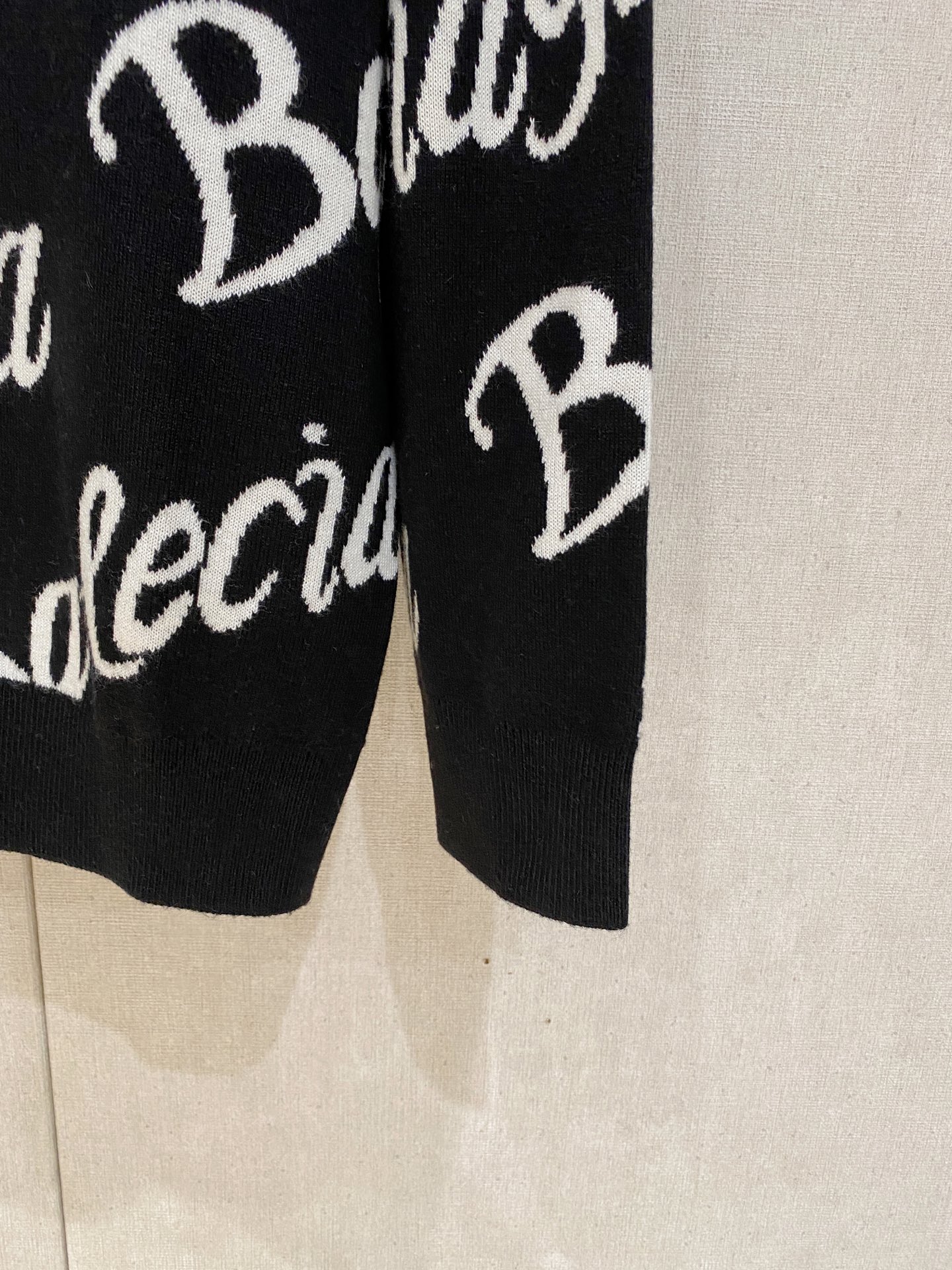 Balenciaga Basic Clothing Wool Loose Fit M-xl