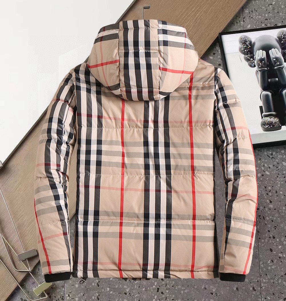 Burberry Couple Down Jacket Goose Down M-l-xl