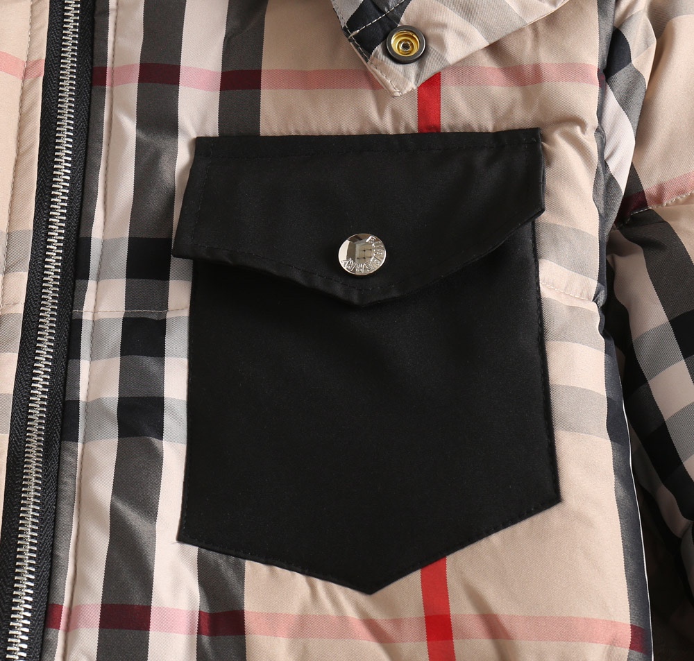 Burberry Couple Down Jacket Goose Down M-l-xl