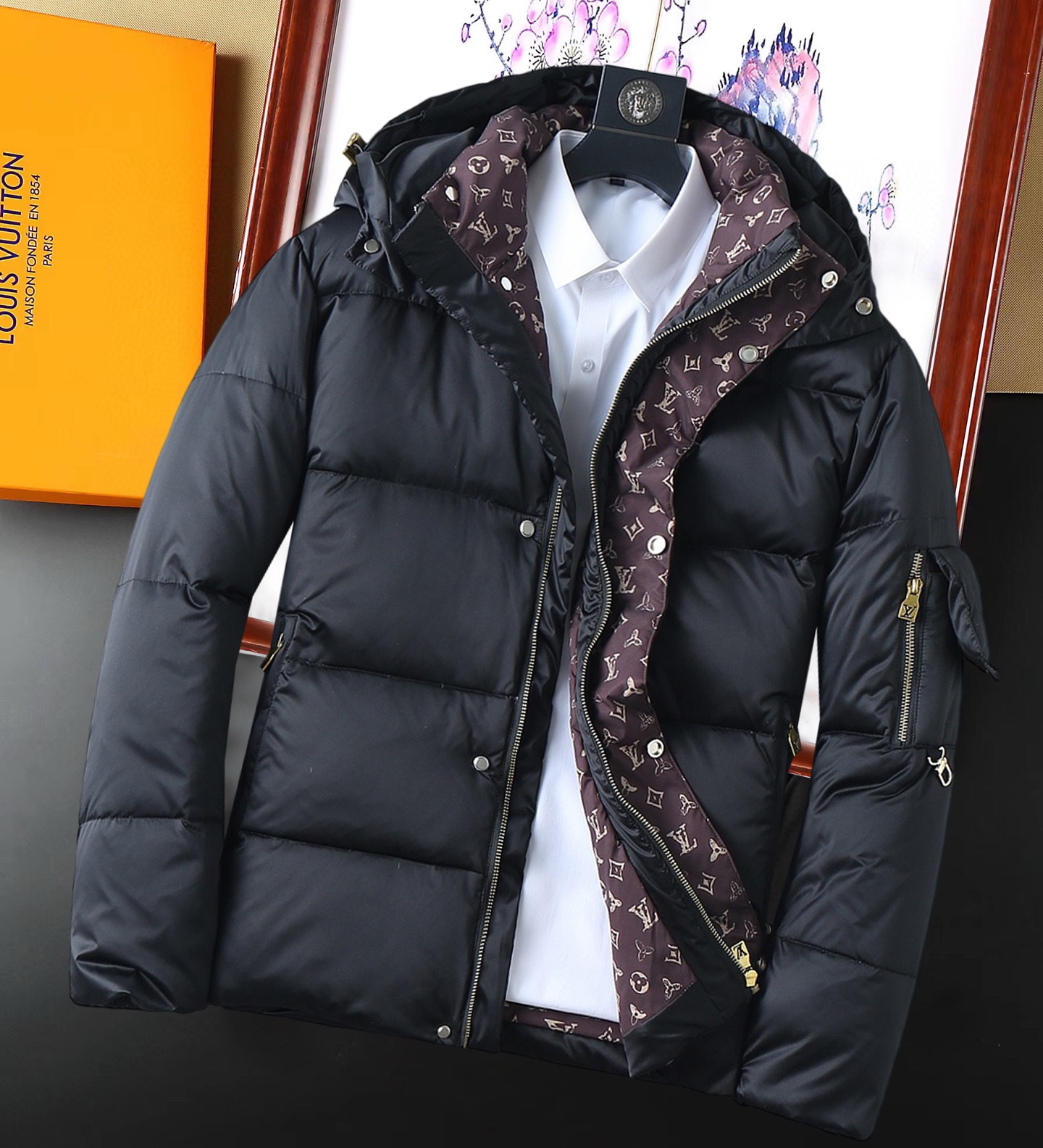 Louis Vuitton Couple Down Jacket Goose Down M-l-xl
