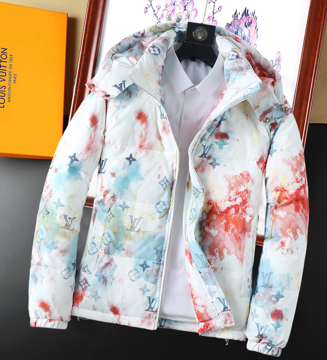 Louis Vuitton Couple Down Jacket Goose Down M-l-xl