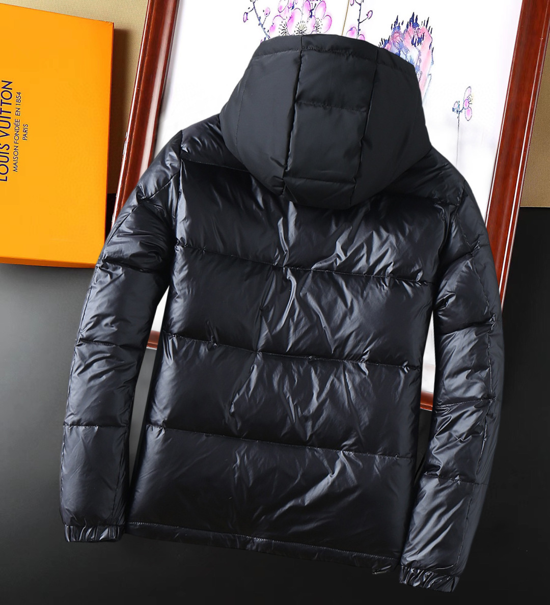 Prada Couple Down Jacket Goose Down M-l-xl