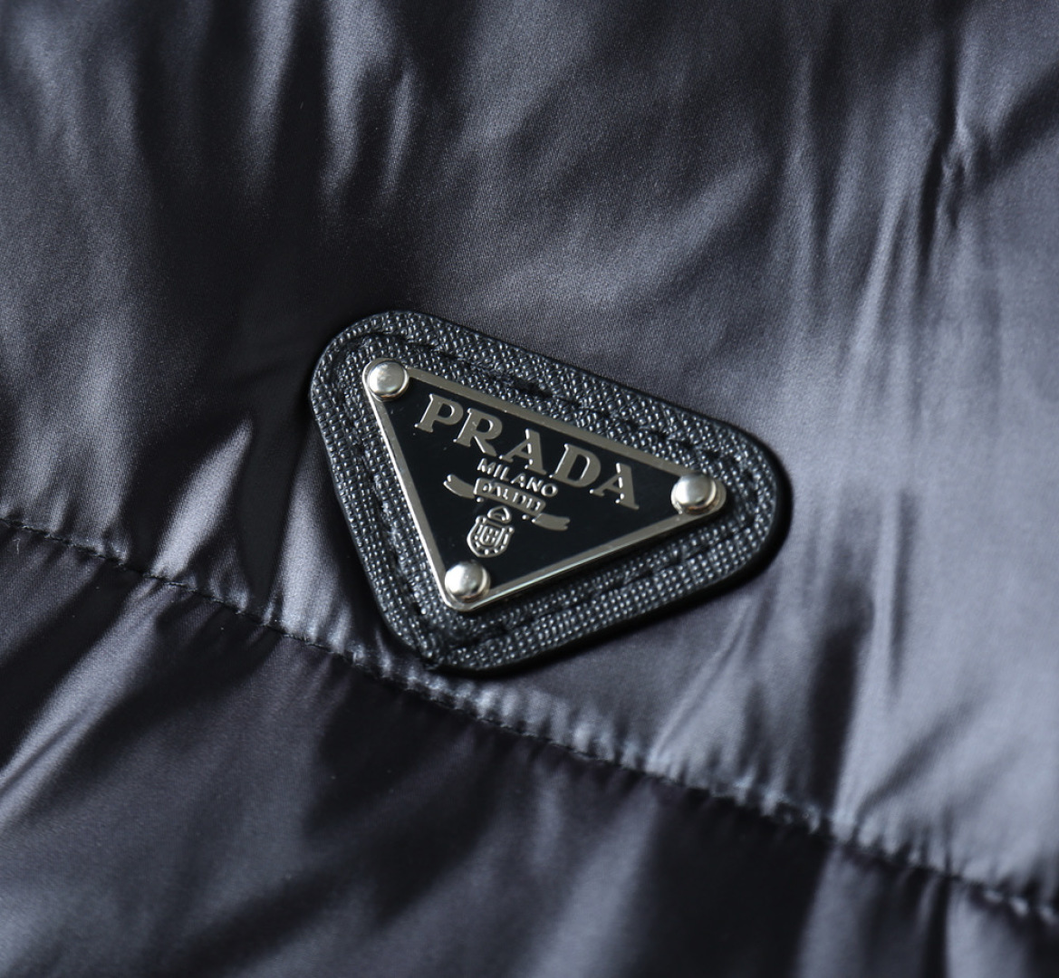 Prada Couple Down Jacket Goose Down M-l-xl