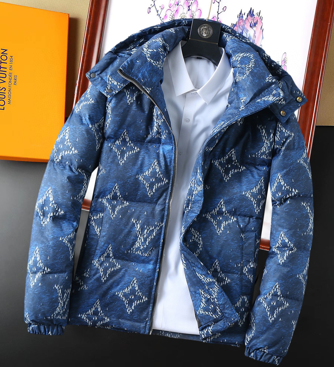 Louis Vuitton Couple Down Jacket Goose Down M-l-xl
