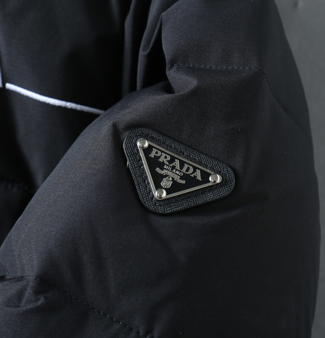 Prada Couple Down Jacket Goose Down M-l-xl